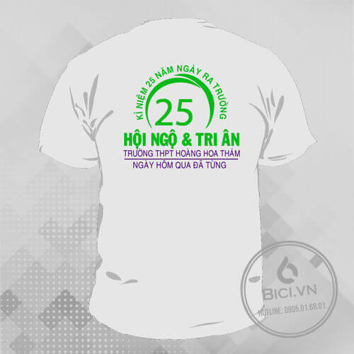 mẫu áo lớp màu xám mẫu áo lớp màu xám