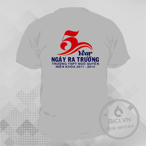 mẫu áo lớp màu xám mẫu áo lớp màu xám