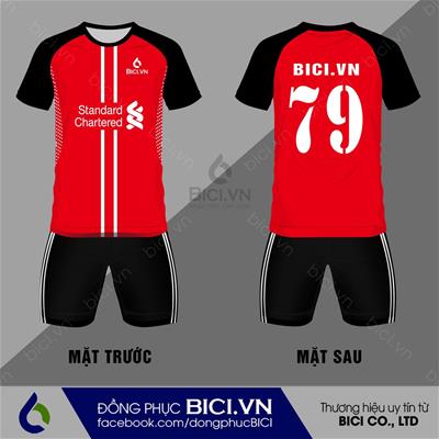 Mẫu Áo Bóng Đá Màu Đỏ Cá Tính Nổi Bật