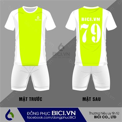 Mẫu Áo Bóng Đá Màu Vàng Chanh Bắt Mắt