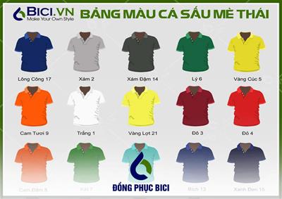 Bảng Màu Cá Sấu Mè Thái Tại Đồng Phục Miền Trung