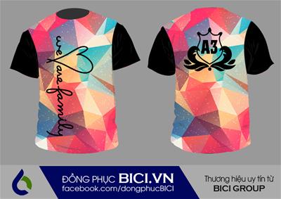 Mẫu Áo Lớp 3D Galaxy Số 1