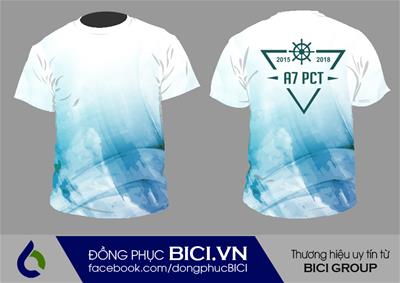 Mẫu Áo Lớp 3D Galaxy Số 3