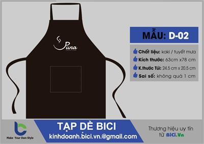 Mẫu Đồng Phục Tạp Dề Đẹp Số 6