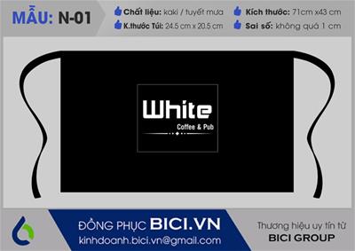 Mẫu Đồng Phục Tạp Dề Ngắn Đẹp Số 4