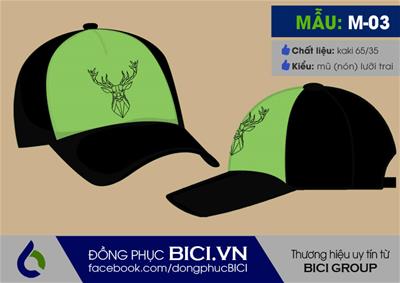 Mẫu Mũ Đồng Phục Lớp Đẹp Và Độc Số 3