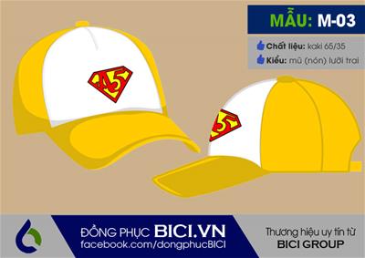 Mẫu Mũ Đồng Phục Lớp Đẹp Số 1