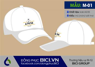 Mẫu Mũ Đồng Phục Lớp Chất Số 11