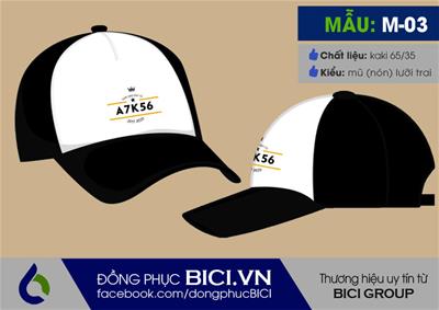 Mẫu Mũ Đồng Phục Lớp Chất Số 10