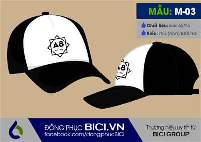 Mẫu Mũ Đồng Phục Lớp Chất Số 9