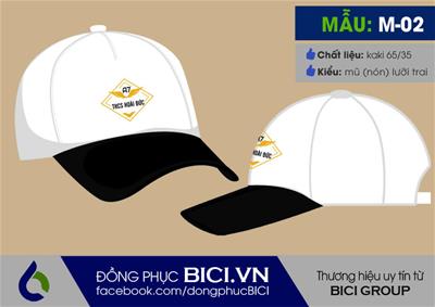 Mẫu Mũ Đồng Phục Lớp Chất Số 7