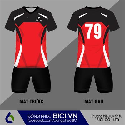 Mẫu Áo Bóng Đá Màu Đỏ Đẹp