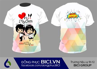 Mẫu Áo Lớp 3D Dễ Thương