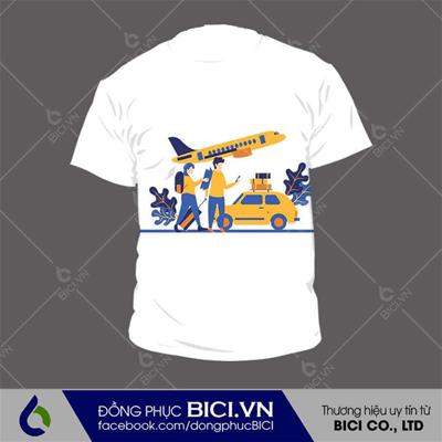 Mẫu Đồng Phục Team Building Đẹp Màu Trắng