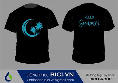 Mẫu Đồng Phục Team Building Du Lịch Màu Đen Phong Cách