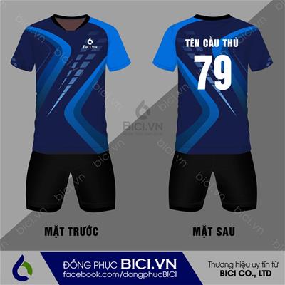 Mẫu Áo Bóng Đá Tone Xanh Nổi Bật