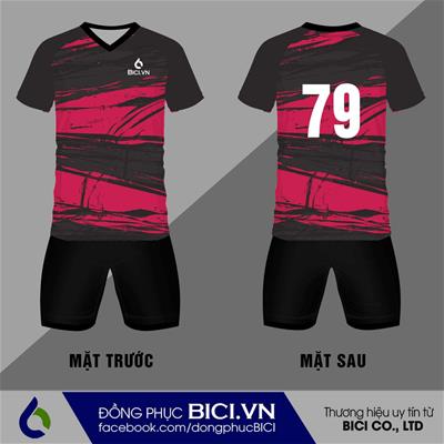 Áo Bóng Đá Đẹp Màu Hồng Xám 