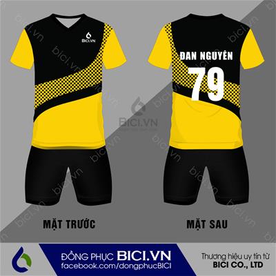 Áo Bóng Đá Phối Màu Vàng Đen Ấn Tượng