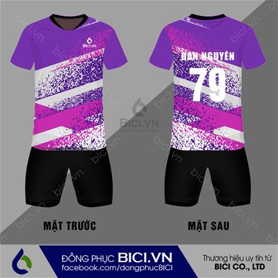 Áo Bóng Đá Tone Tím Bắt Mắt