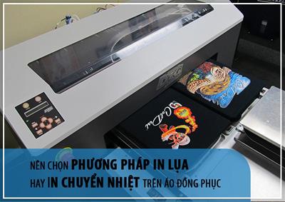 So Sánh Phương Pháp In Lụa Và In Nhiệt: Cái Nào Tối Ưu Hơn?