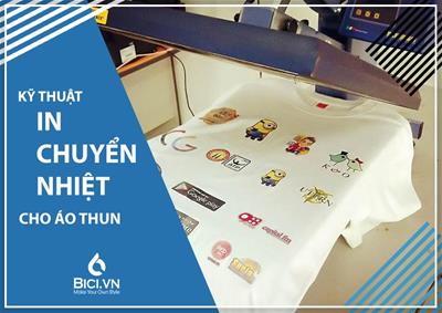 Tìm Hiểu Về Kỹ Thuật In Chuyển Nhiệt Trên Áo Đồng Phục