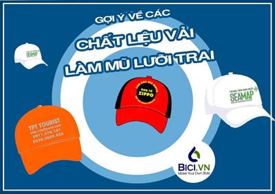 Gợi Ý Về Các Chất Liệu Vải Làm Mũ Lưỡi Trai Phổ Biến Hiện Nay