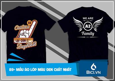 89+ Mẫu Áo Lớp Màu Đen Chất Nhất Dành Cho Bạn