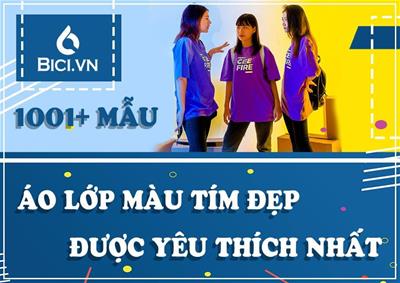 1001+ Mẫu Áo Lớp Màu Tím Đẹp Được Yêu Thích Nhất 