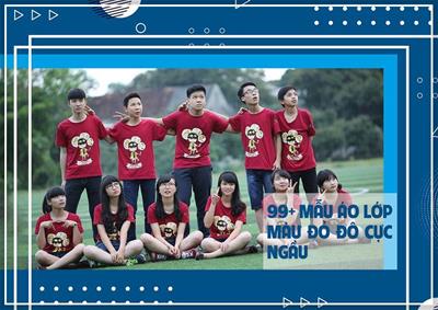 Danh Sách 99+ Mẫu Áo Lớp Màu Đỏ Đô Cực Ngầu