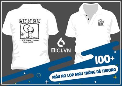 100+ Mẫu Áo Lớp Màu Trắng Dễ Thương Nhất Cho Bạn