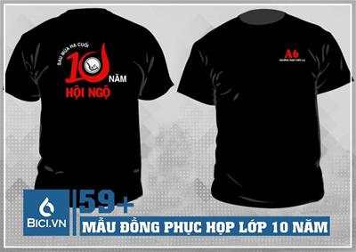 59+ Mẫu Áo Kỷ Niệm 10 Năm Ra Trường Đẹp Hot Nhất 