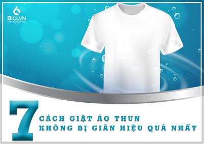 7+ Cách Giặt Áo Thun Không Bị Giãn Hiệu Quả Nhất