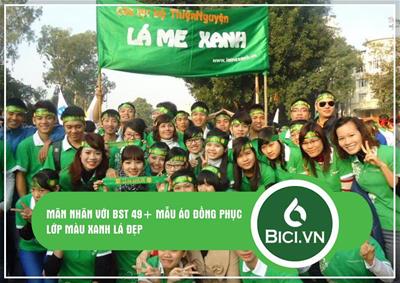 Mãn Nhãn Với BST 49+ Mẫu Áo Đồng Phục Lớp Màu Xanh Lá Đẹp