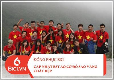 BST 123+ Mẫu Áo Cờ Đỏ Sao Vàng Đẹp Ấn Tượng